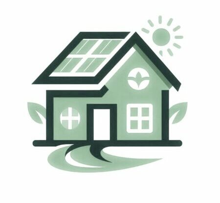 Une maison verte, connectée au soleil et à la nature